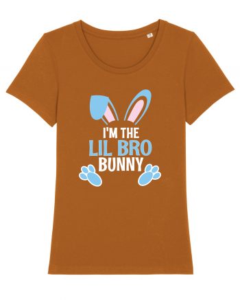 Cadou pentru fratele mai mic de Paste. I'm the Lil Bro Bunny Roasted Orange