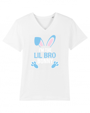 Cadou pentru fratele mai mic de Paste. I'm the Lil Bro Bunny White