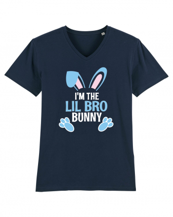 Cadou pentru fratele mai mic de Paste. I'm the Lil Bro Bunny French Navy
