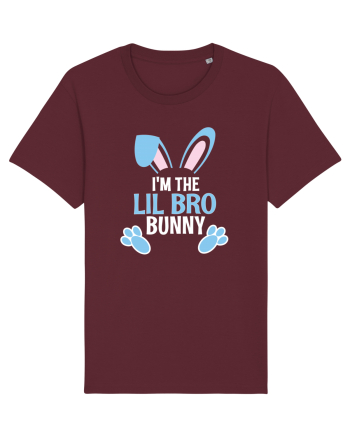 Cadou pentru fratele mai mic de Paste. I'm the Lil Bro Bunny Burgundy