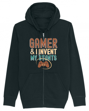 Sunt Gamer si imi inventez schemele si peripetiile. Gamer and I invent my s Black