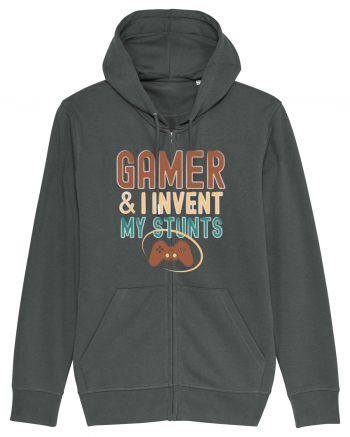 Sunt Gamer si imi inventez schemele si peripetiile. Gamer and I invent my s Anthracite