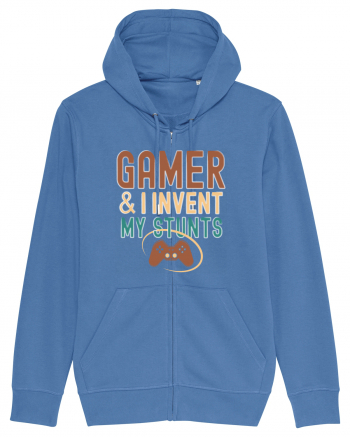 Sunt Gamer si imi inventez schemele si peripetiile. Gamer and I invent my s Bright Blue