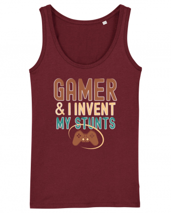 Sunt Gamer si imi inventez schemele si peripetiile. Gamer and I invent my s Burgundy