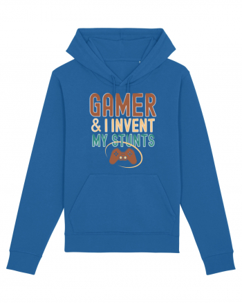 Sunt Gamer si imi inventez schemele si peripetiile. Gamer and I invent my s Royal Blue