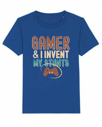 Sunt Gamer si imi inventez schemele si peripetiile. Gamer and I invent my s Majorelle Blue