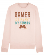 Sunt Gamer si imi inventez schemele si peripetiile. Gamer and I invent my s Bluză mânecă lungă Unisex Rise