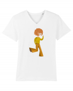 Peace!  Tricou mânecă scurtă guler V Bărbat Presenter