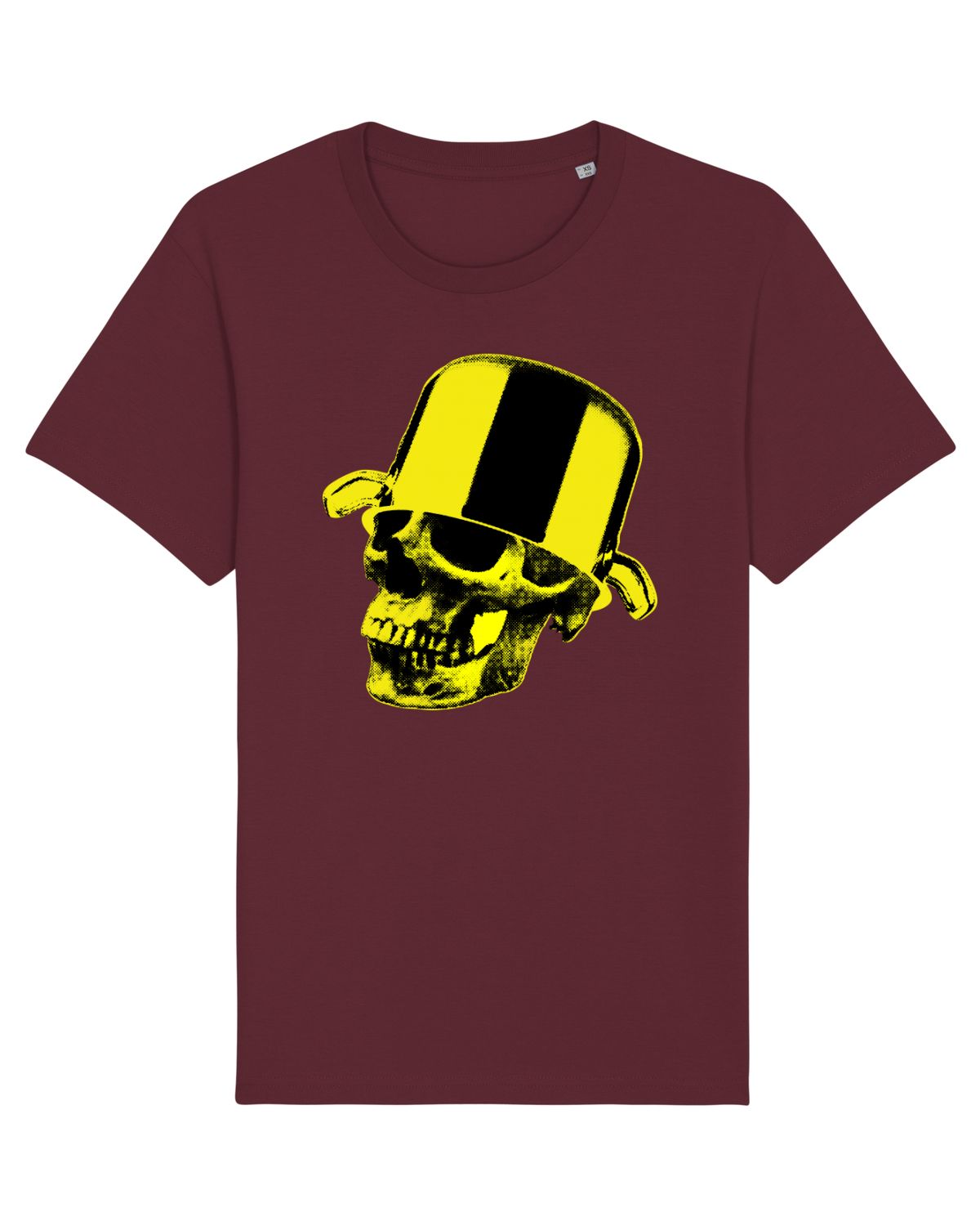 Tricou mânecă scurtă Unisex Rocker Burgundy