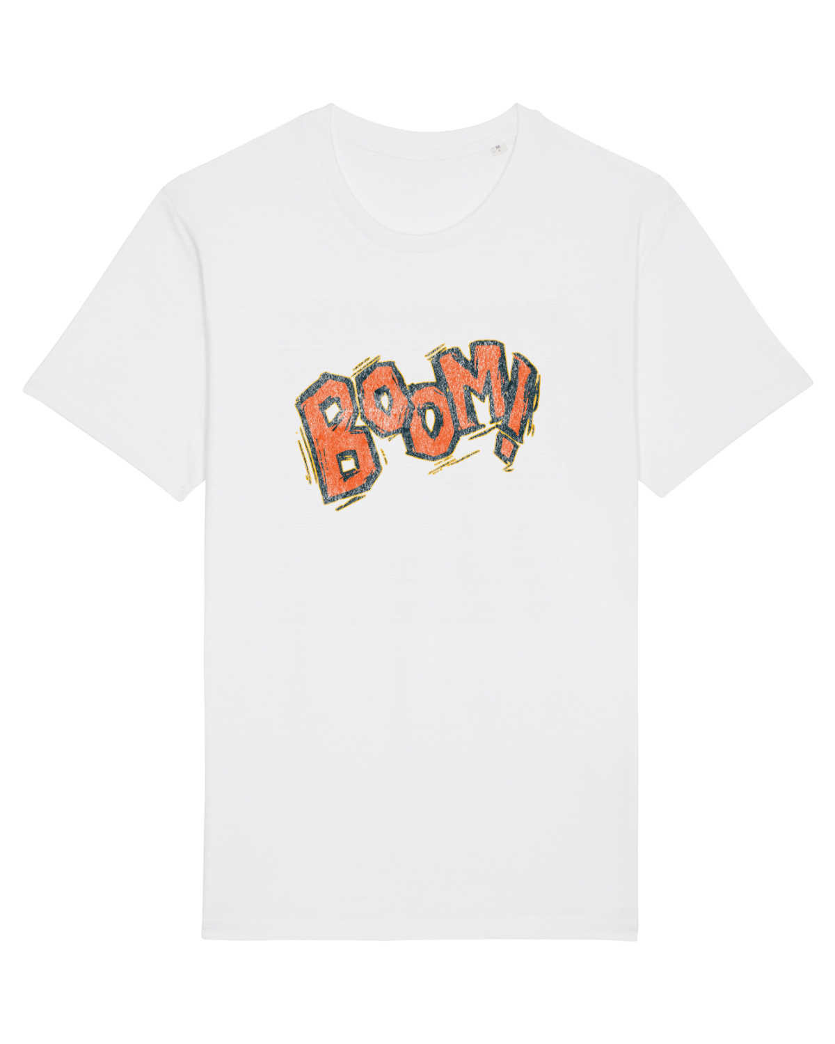 Tricou mânecă scurtă Unisex Rocker White