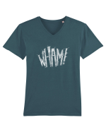 Wham! Tricou mânecă scurtă guler V Bărbat Presenter