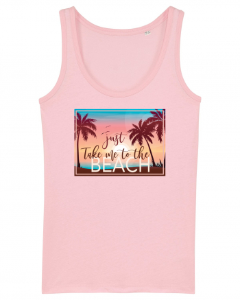 Take me to the Beach Cotton Pink