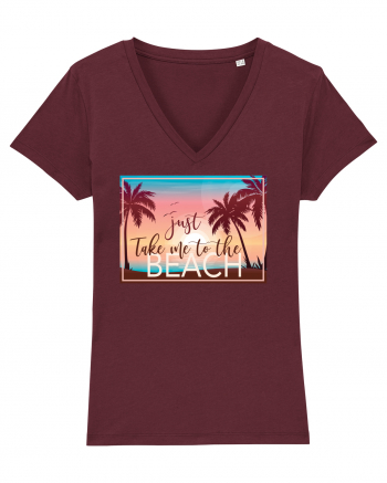 Take me to the Beach Burgundy