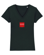 [Screaming & laughing] Tricou mânecă scurtă guler V Damă Evoker