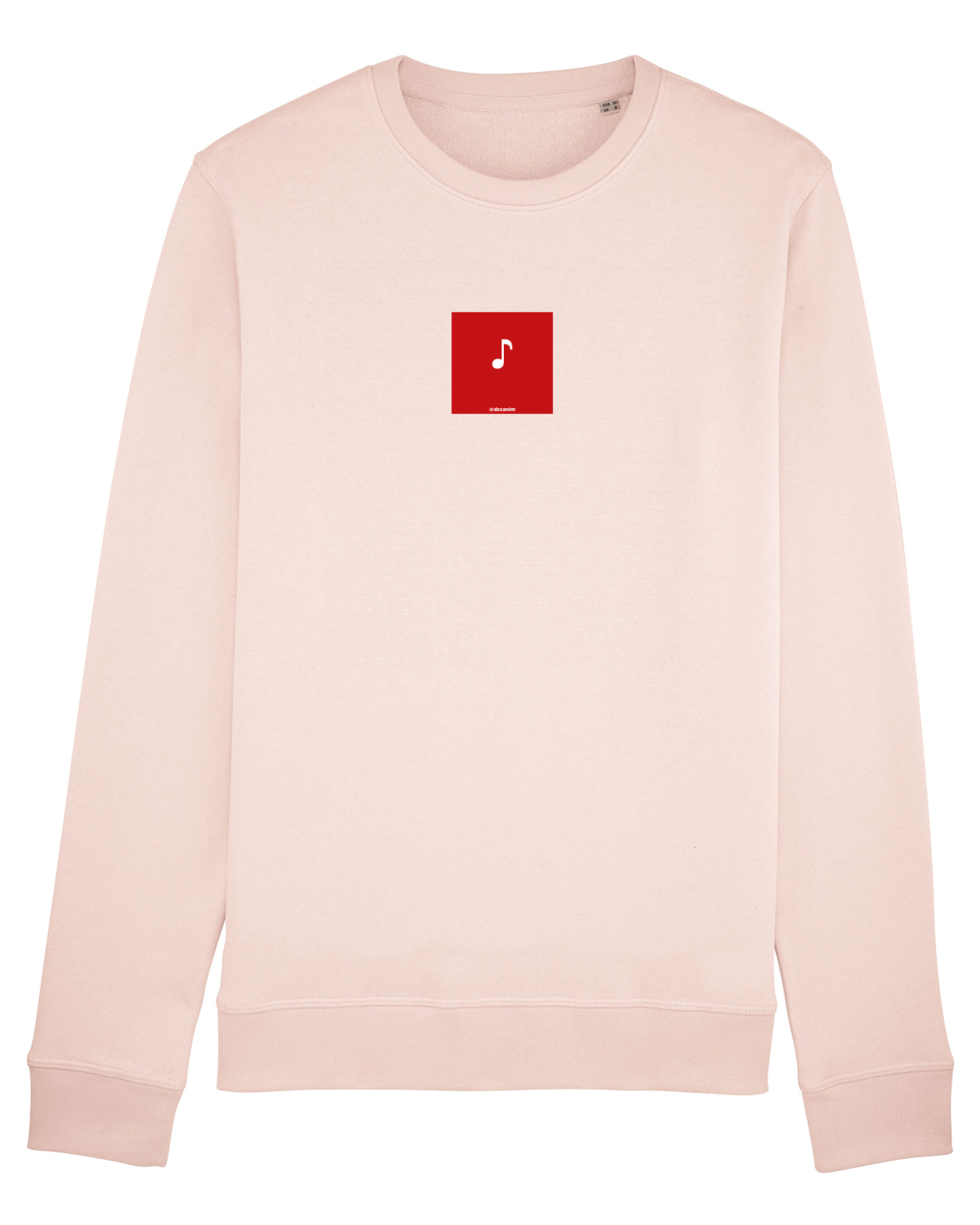 Bluză mânecă lungă Unisex Rise Candy Pink