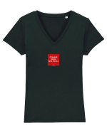 [Keypad beeps, lock clicks] Tricou mânecă scurtă guler V Damă Evoker