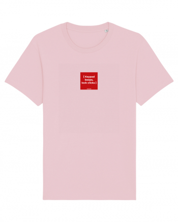 [Keypad beeps, lock clicks] Cotton Pink