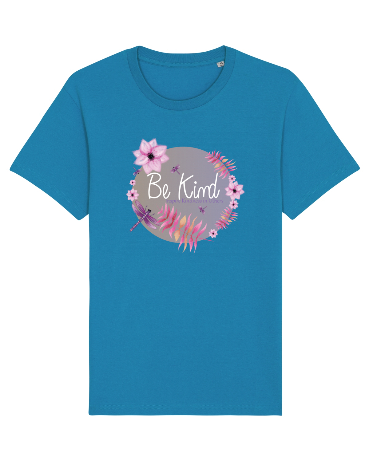 Tricou mânecă scurtă Unisex Rocker Azur