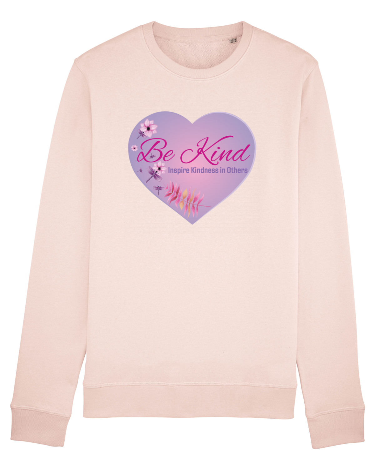 Bluză mânecă lungă Unisex Rise Candy Pink