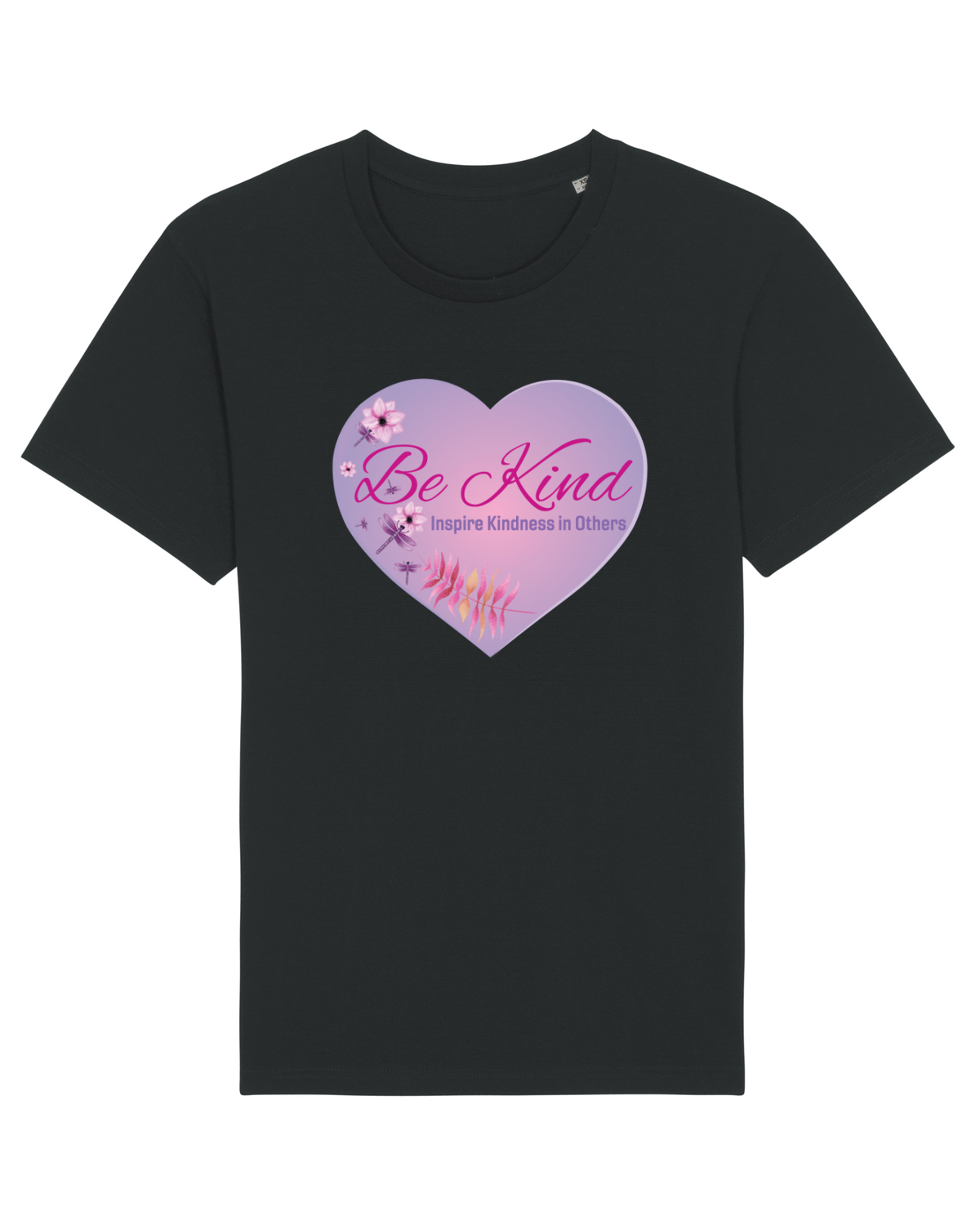 Tricou mânecă scurtă Unisex Rocker Black