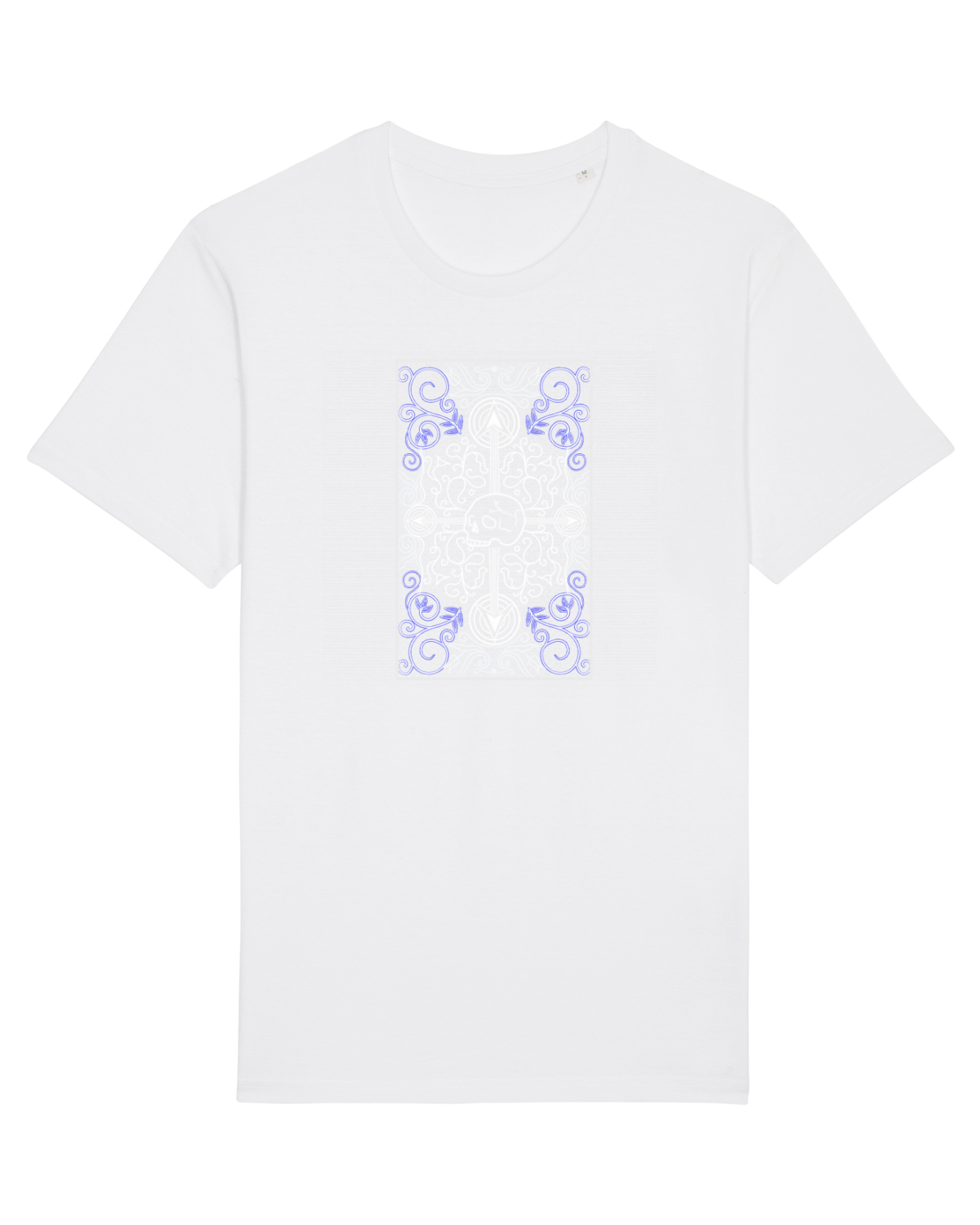 Tricou mânecă scurtă Unisex Rocker White