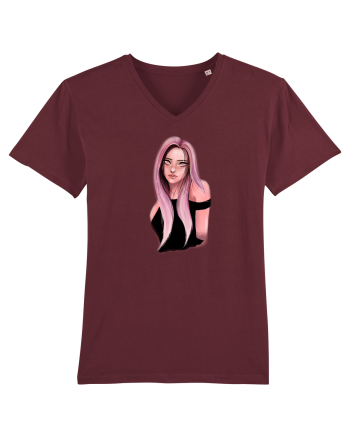 Pink Girl Burgundy