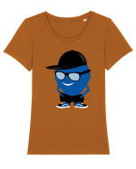 Cool little guy Tricou mânecă scurtă guler larg fitted Damă Expresser