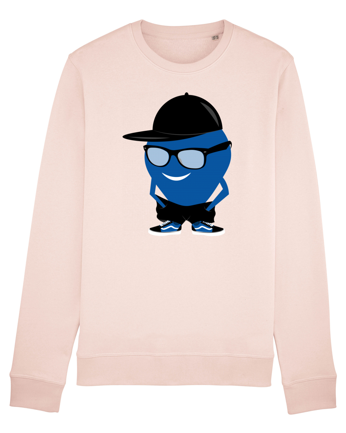 Bluză mânecă lungă Unisex Rise Candy Pink