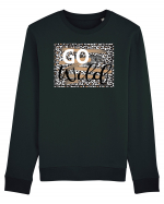 GO Wild Leopard Bluză mânecă lungă Unisex Rise