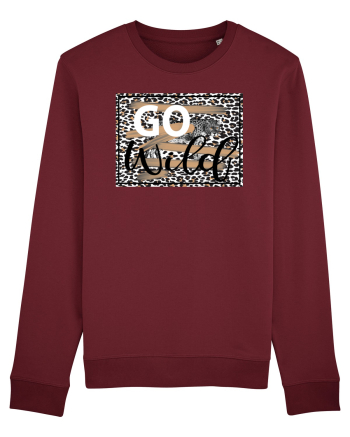 GO Wild Leopard Burgundy