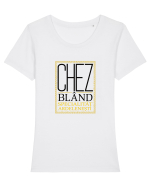 Sezi Bland Tricou mânecă scurtă guler larg fitted Damă Expresser