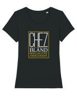 Sezi Bland Tricou mânecă scurtă guler larg fitted Damă Expresser