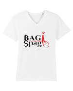 Spaga Tricou mânecă scurtă guler V Bărbat Presenter