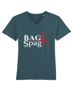 Spaga Tricou mânecă scurtă guler V Bărbat Presenter