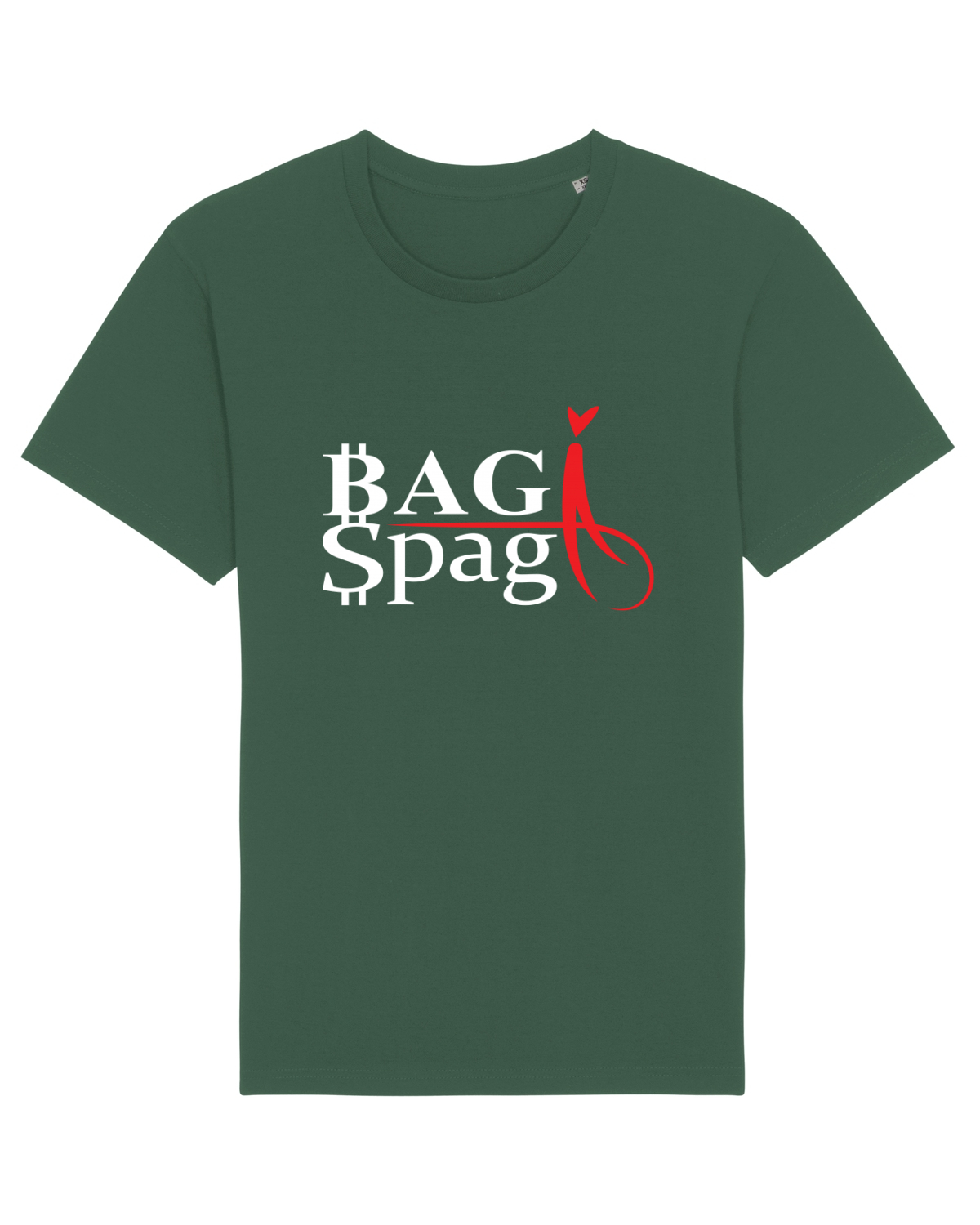 Tricou mânecă scurtă Unisex Rocker Bottle Green