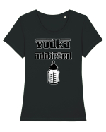 vodka addicted Tricou mânecă scurtă guler larg fitted Damă Expresser