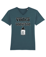 vodka addicted Tricou mânecă scurtă guler V Bărbat Presenter