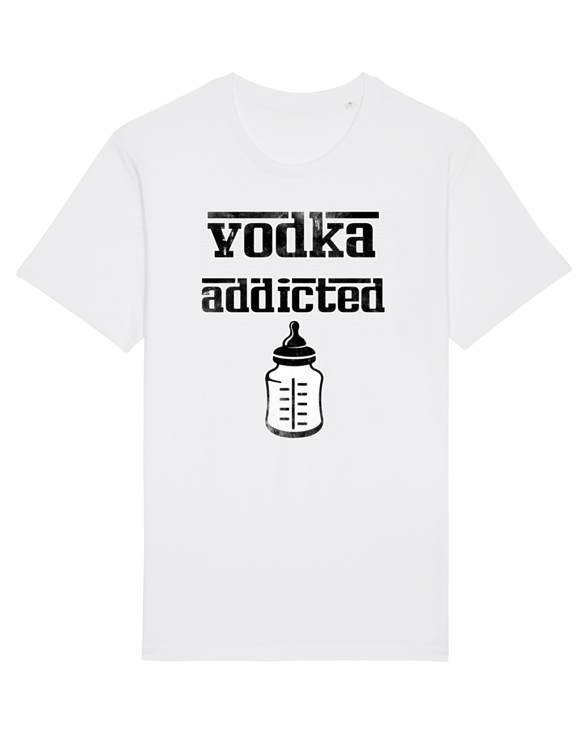 Tricou mânecă scurtă Unisex Rocker White