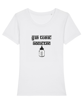 gin tonic addicted White