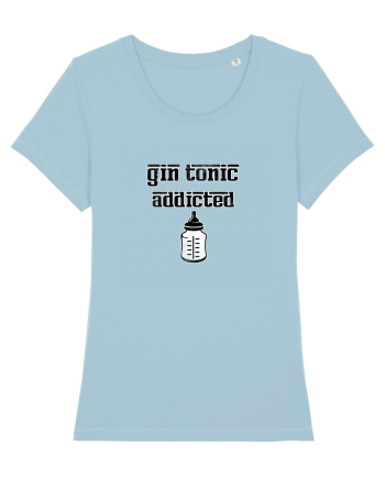 gin tonic addicted Sky Blue