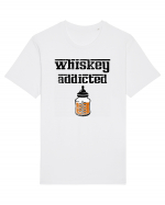 whiskey addicted Tricou mânecă scurtă Unisex Rocker