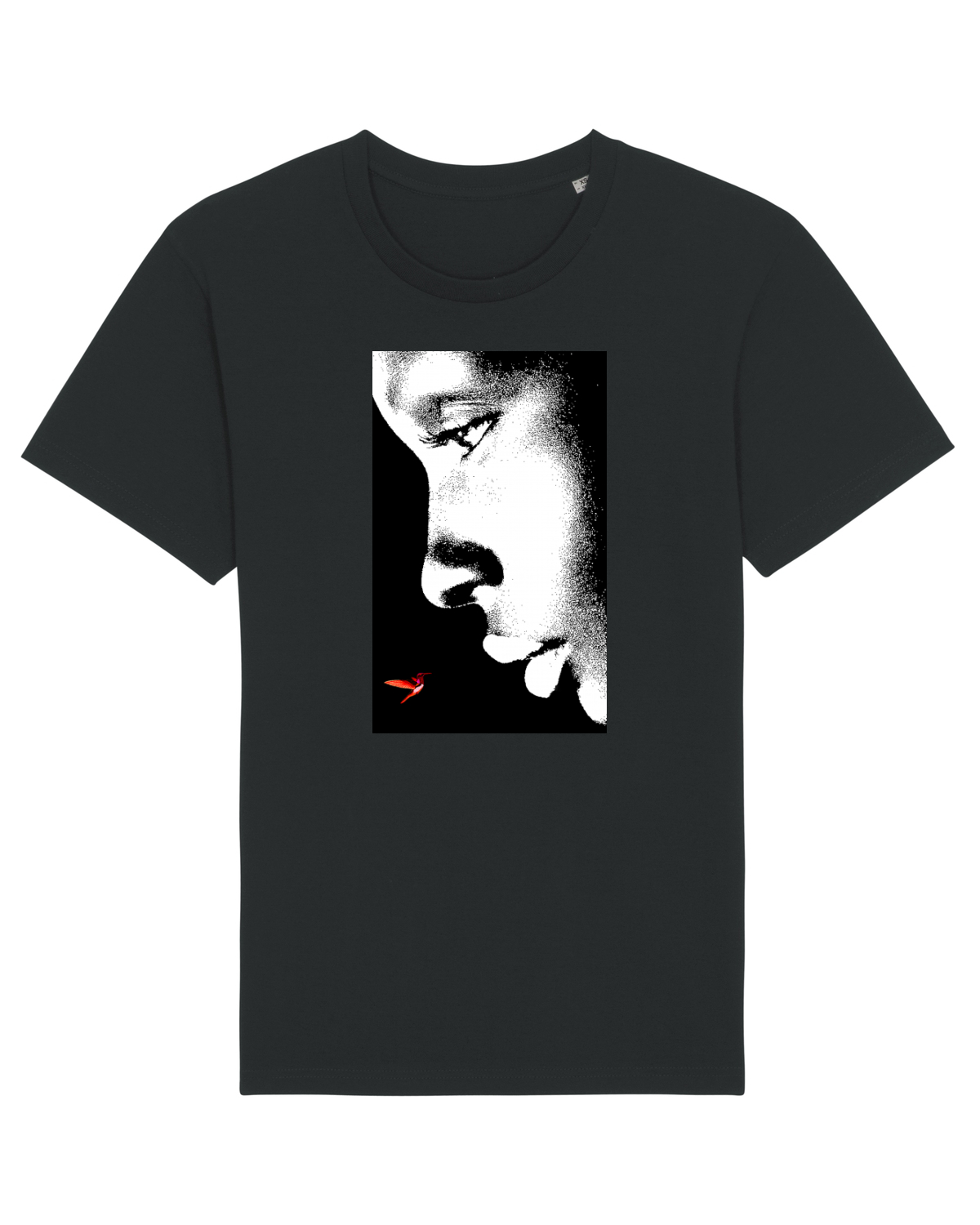 Tricou mânecă scurtă Unisex Rocker Black