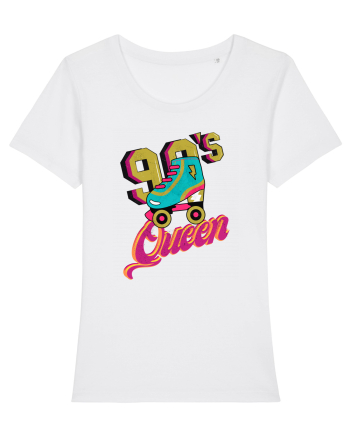 90's Queen White