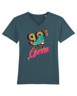 90's Queen Tricou mânecă scurtă guler V Bărbat Presenter
