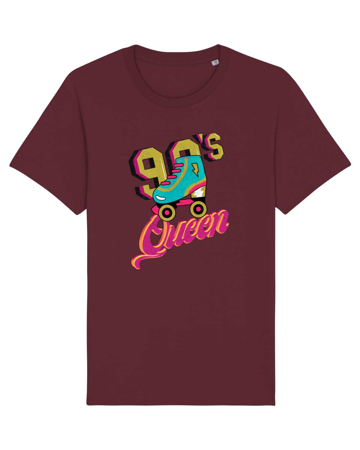 Tricou mânecă scurtă Unisex Rocker Burgundy