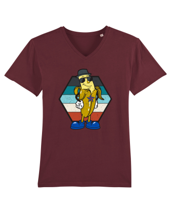 Retro Cool Banana Burgundy