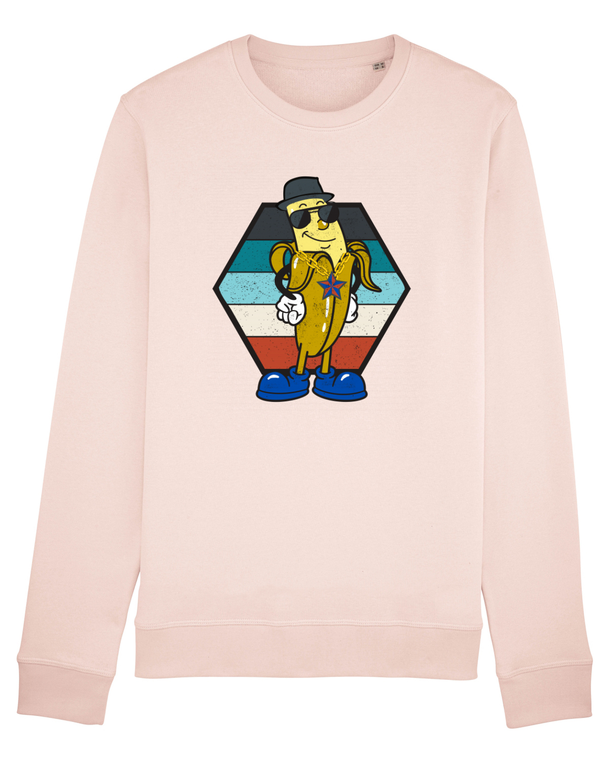Bluză mânecă lungă Unisex Rise Candy Pink