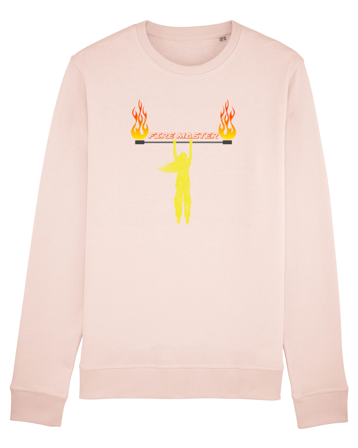 Bluză mânecă lungă Unisex Rise Candy Pink