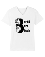 Barba Bere Bataie Tricou mânecă scurtă guler V Bărbat Presenter