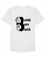 Barba Bere Burta Tricou mânecă scurtă guler larg Bărbat Skater